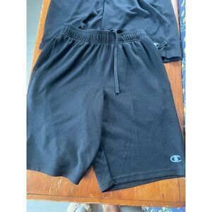 Men's Champion black athletic shorts bundle S